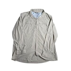 The North Face Mens XXL Button Up Shirt Long Sleeve Hiking Outdoor